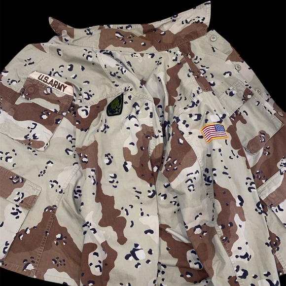 COPY - US Army Camouflage Jacket - Authentic Military Issued See Photo For Meas… - Picture 9 of 10